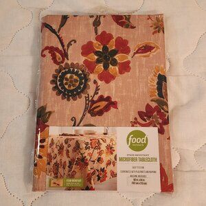 Food Network Stain Resistant Microfiber Tablecloth 60x84